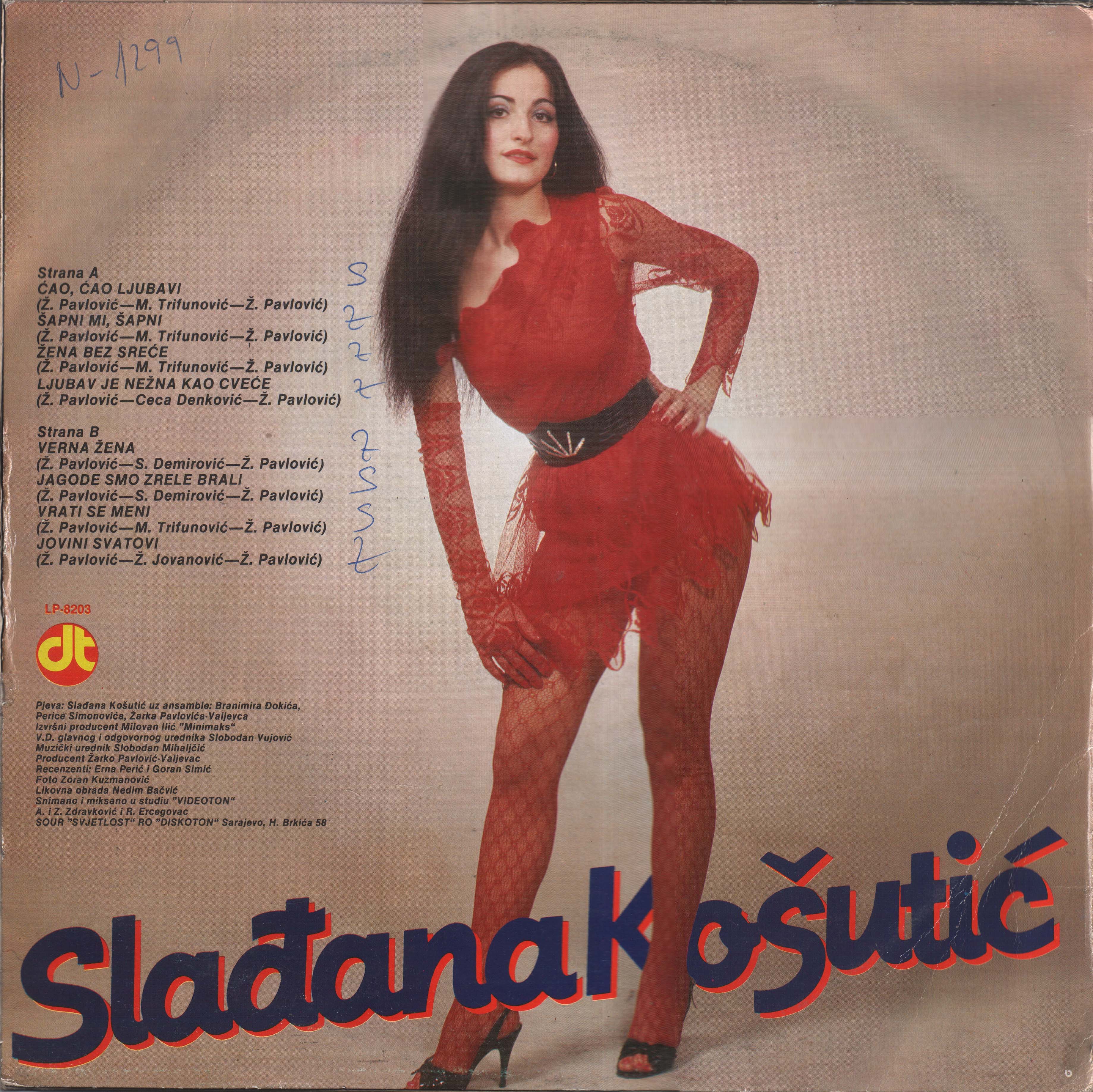 Sladjana Kosutic 1986 Z