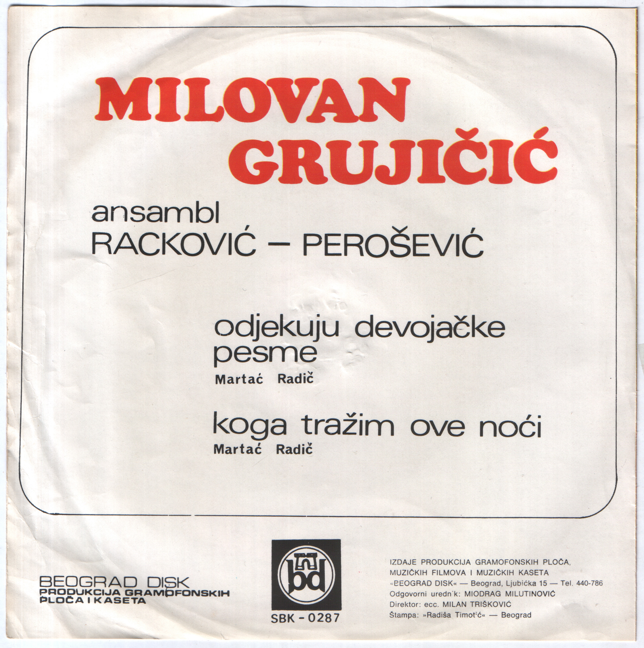 Milovan Grujicic 1976 Z