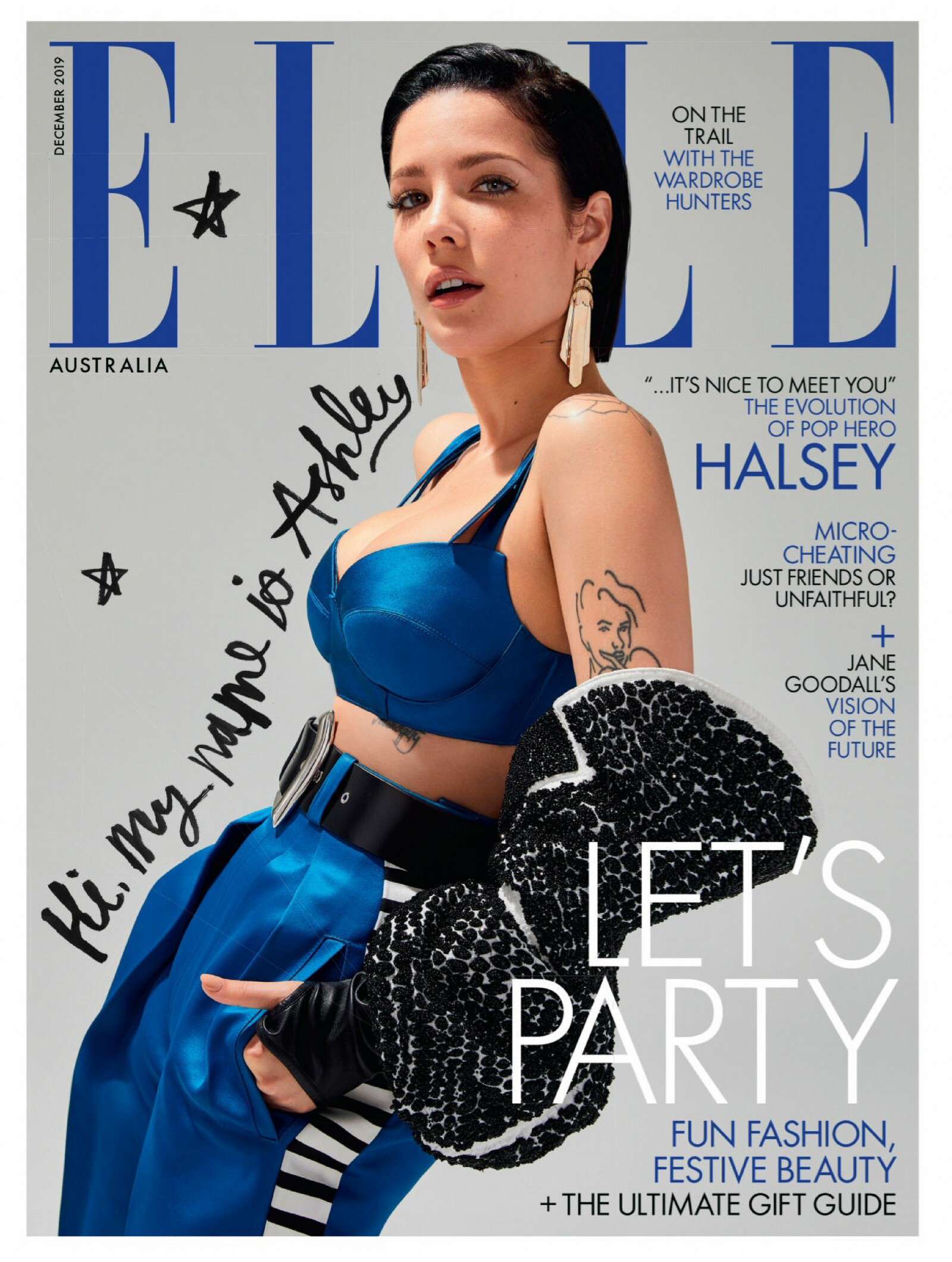 Halsey Elle Mag Dec 1