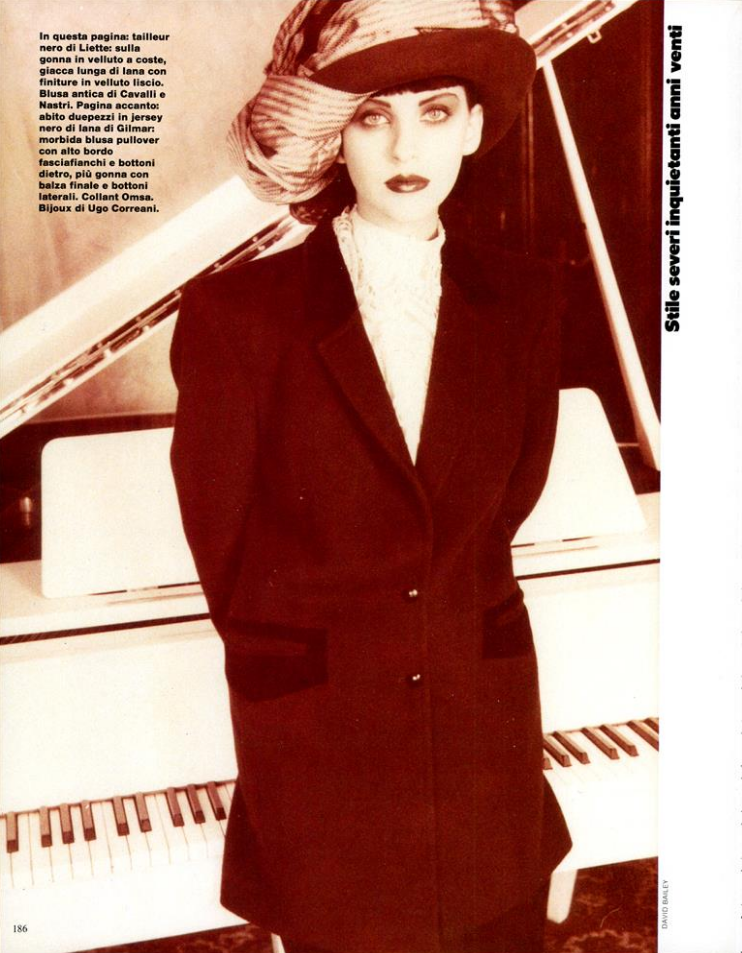 Bailey Vogue Italia November 1985 05