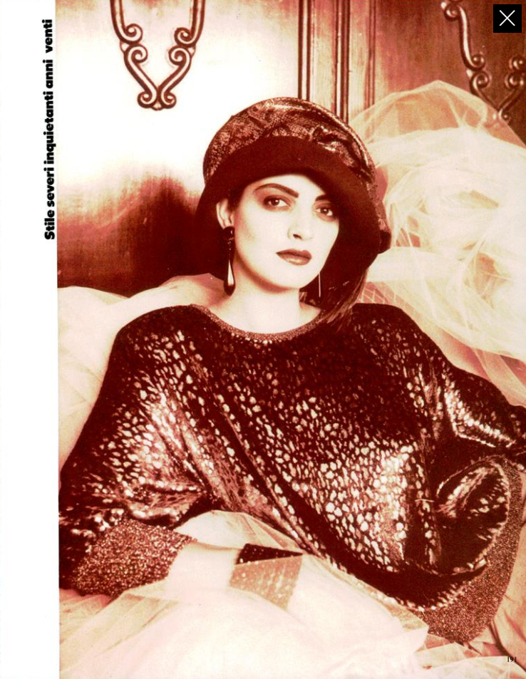 Bailey Vogue Italia November 1985 10