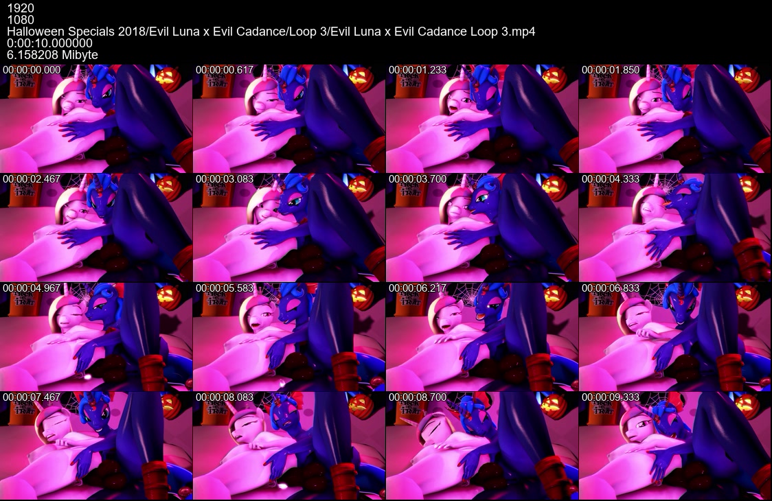 240 Evil Luna x Evil Cadance Loop 3 mp 4