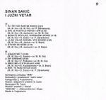 Sinan Sakic - Diskografija 36822454_Kaseta_Zadnja