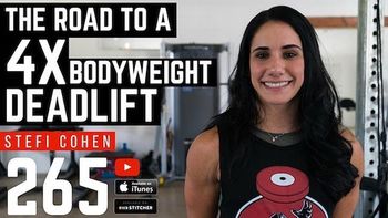 Powerlifter Stefanie Cohen Deadlifts 507 lbs for a 4x+ Bodyweight Triple