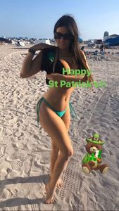 Claudia Romani â€“ Saint Patrickâ€™s day Bikini Photoshoot in South Beach-f6w5wlmth1.jpg
